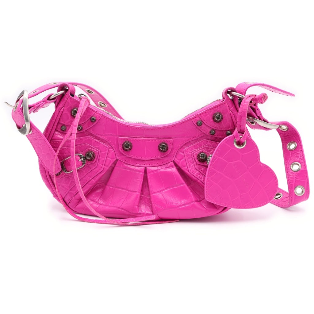BALENCIAGA(バレンシアガ) LE CAGOLE XS ル カゴール ショルダーバッグ ピンク 671309 レディース