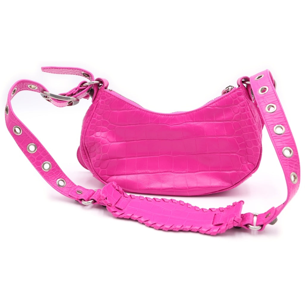 BALENCIAGA(バレンシアガ) LE CAGOLE XS ル カゴール ショルダーバッグ ピンク 671309 レディース