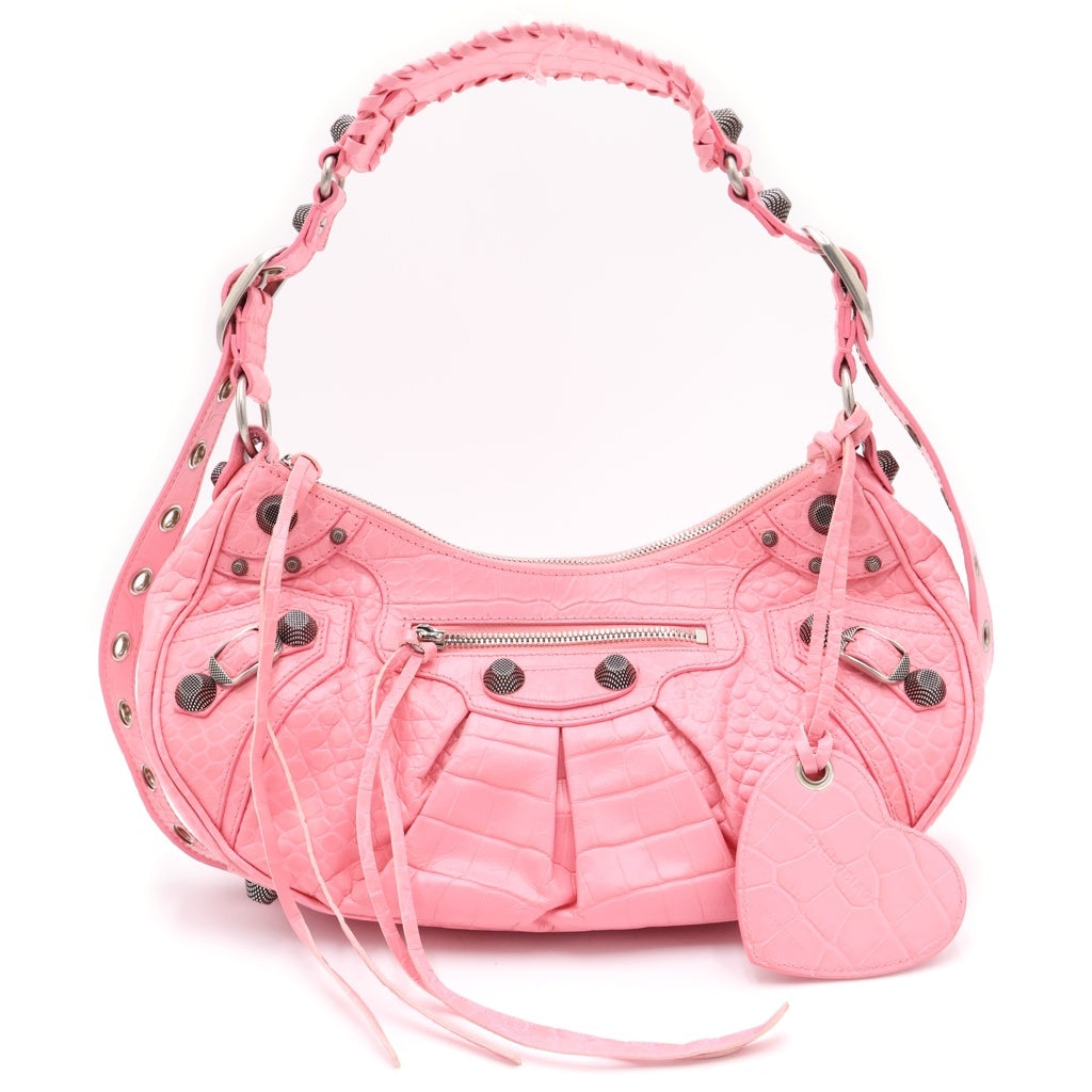 BALENCIAGA(バレンシアガ) LE CAGOLE S ル カゴール ショルダーバッグ ピンク 671307 レディース