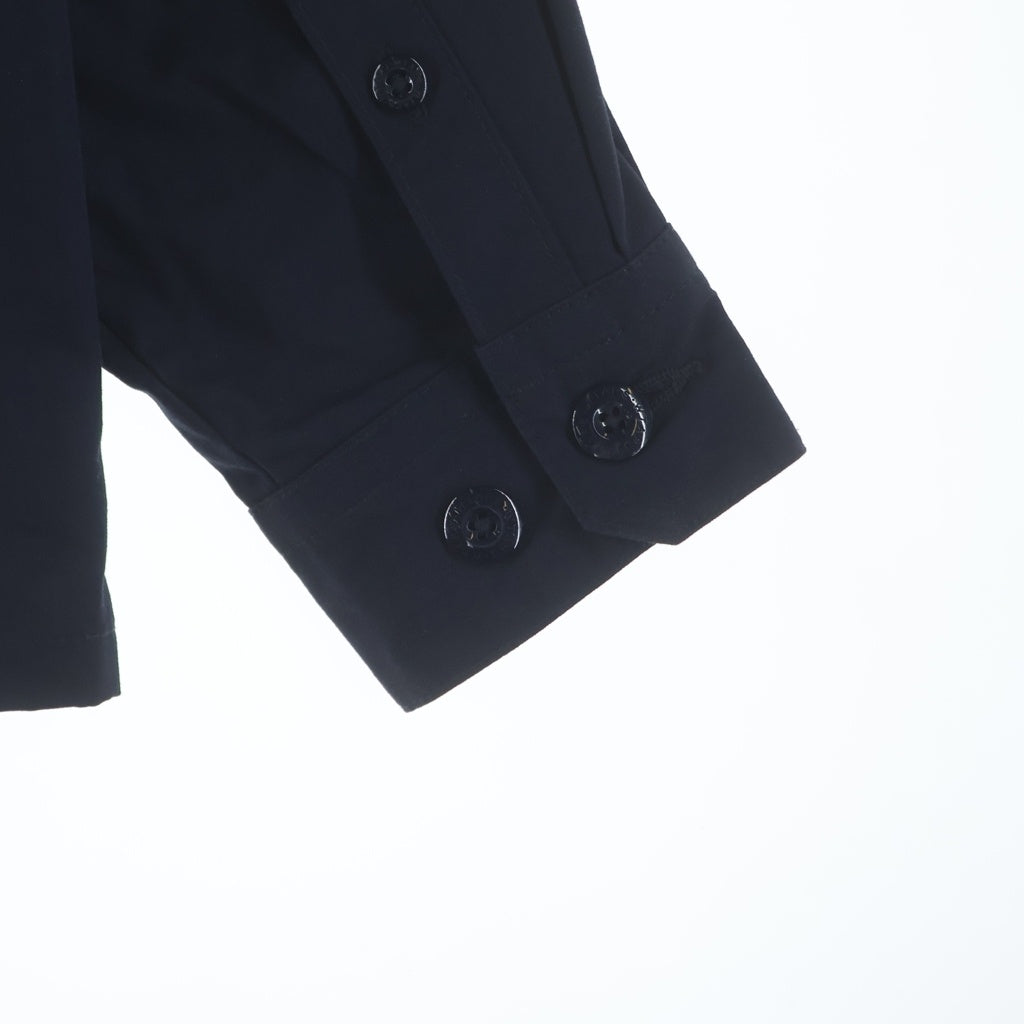 WTAPS(ダブルタップス) 26SS NYCO WEATHER CORDURA ボタンアップ 襟付きコットンジャケット ネイビー 261WVDT-SHM02