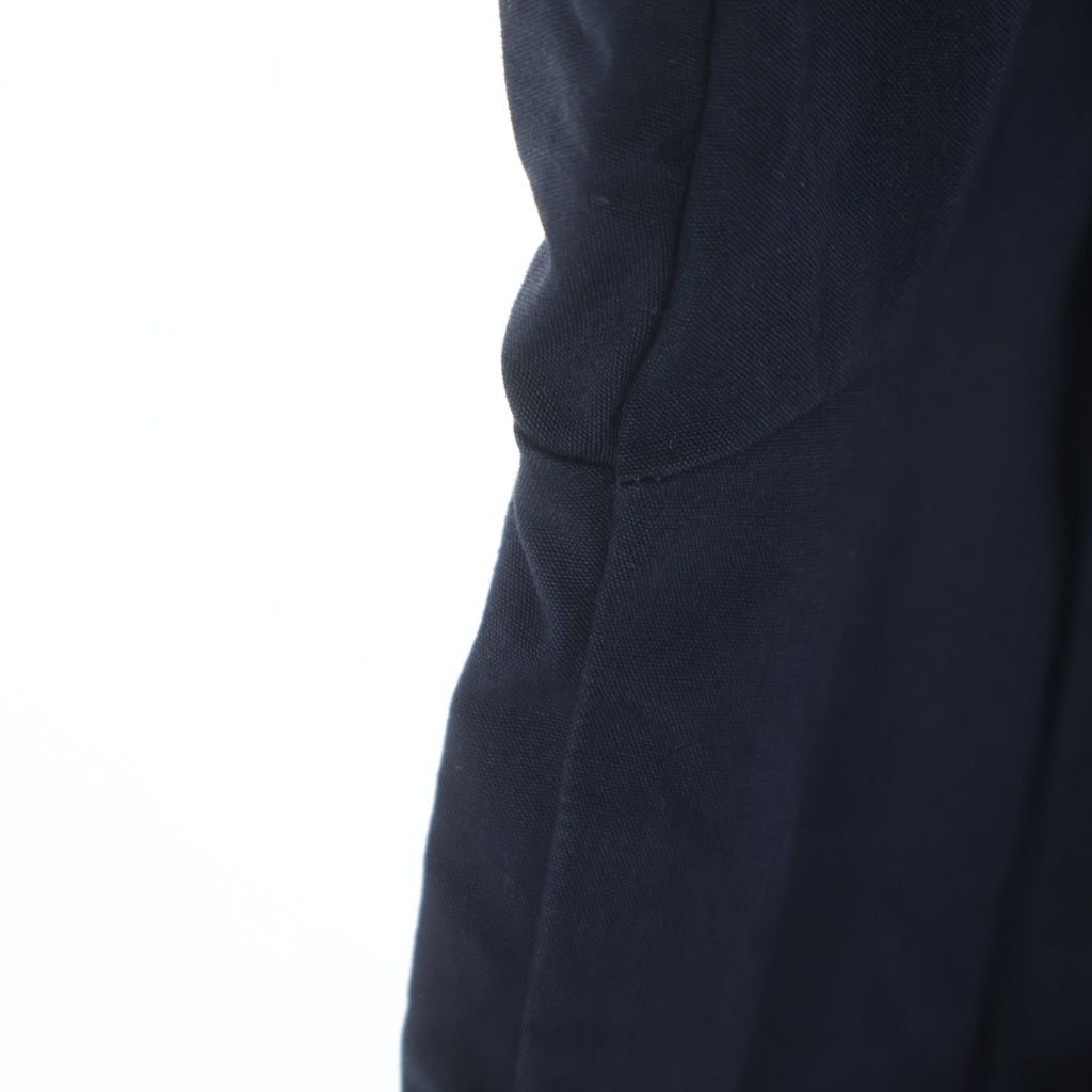 WTAPS(ダブルタップス) 26SS NYCO WEATHER CORDURA ボタンアップ 襟付きコットンジャケット ネイビー 261WVDT-SHM02