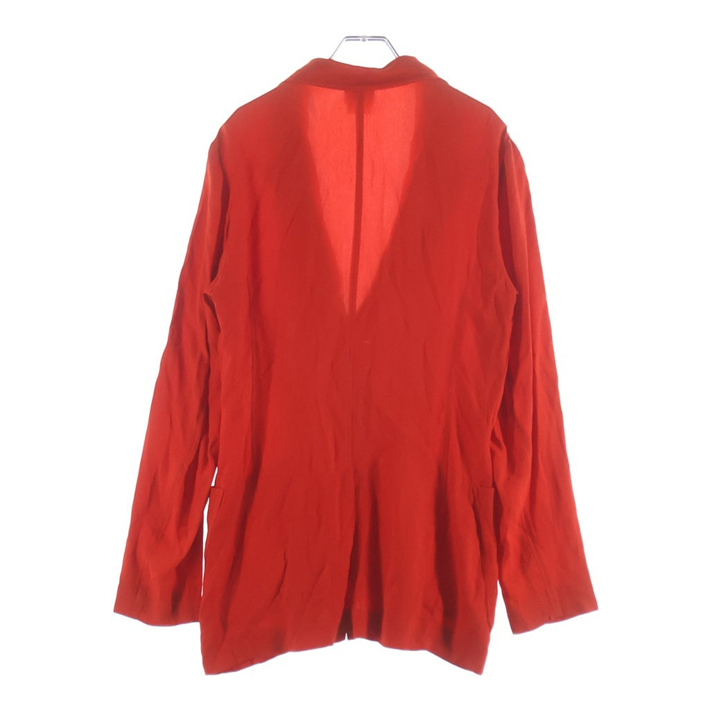 DRIES VAN NOTEN(ドリスヴァンノッテン) 2Bテーラードシャツジャケット レッド レディース
