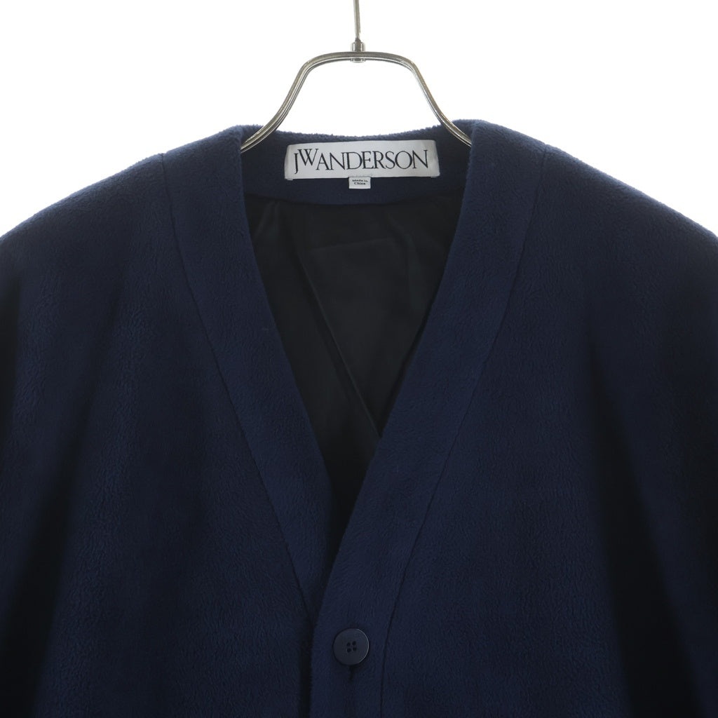J.W.ANDERSON(ジェー ダブリュー アンダーソン) 24AW オーバーサイズVネックカーディガン ブルー JW0177PG1604898