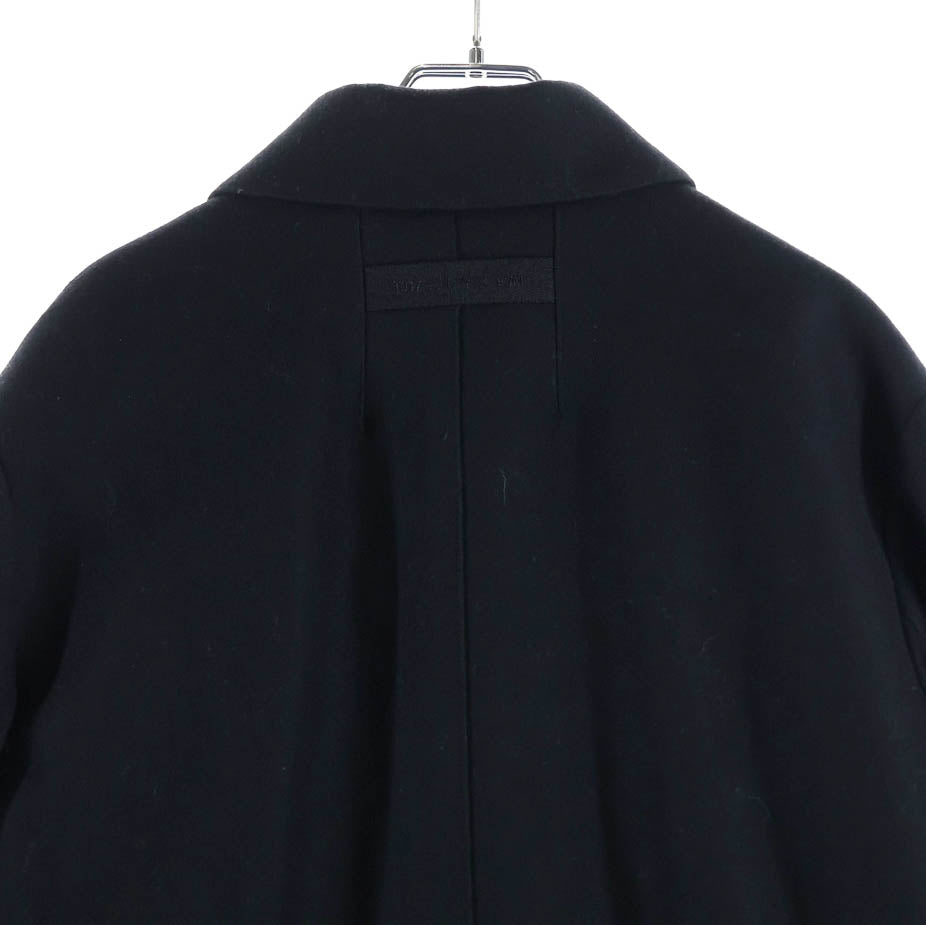 1017 ALYX 9SM(アリクス) Tailored Felt Coat ステンカラーコート ブラック 48