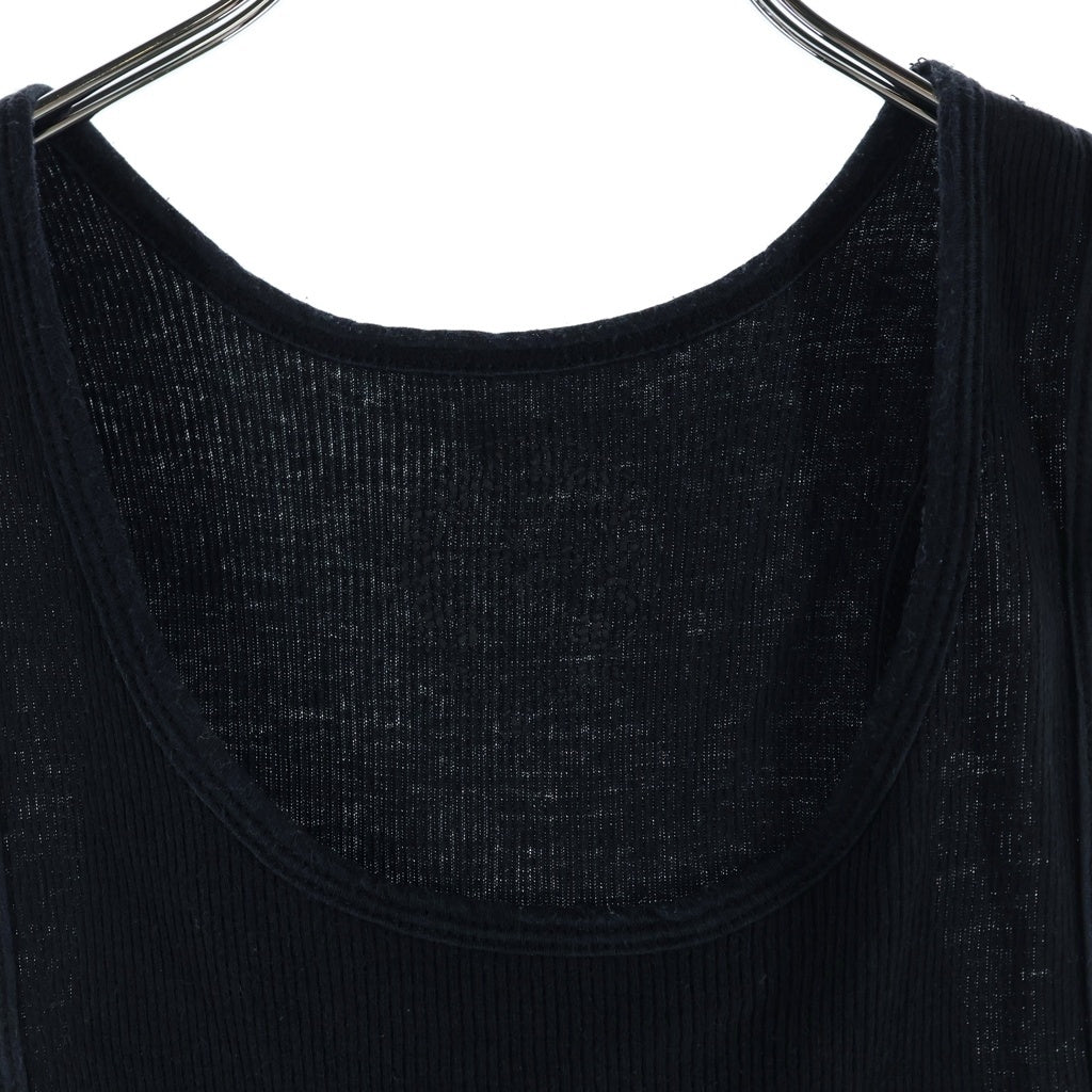 CHROME HEARTS(クロムハーツ) OLD SCRL LOGO TANK スクロール ロゴ タンクトップ ノースリーブ ブラック