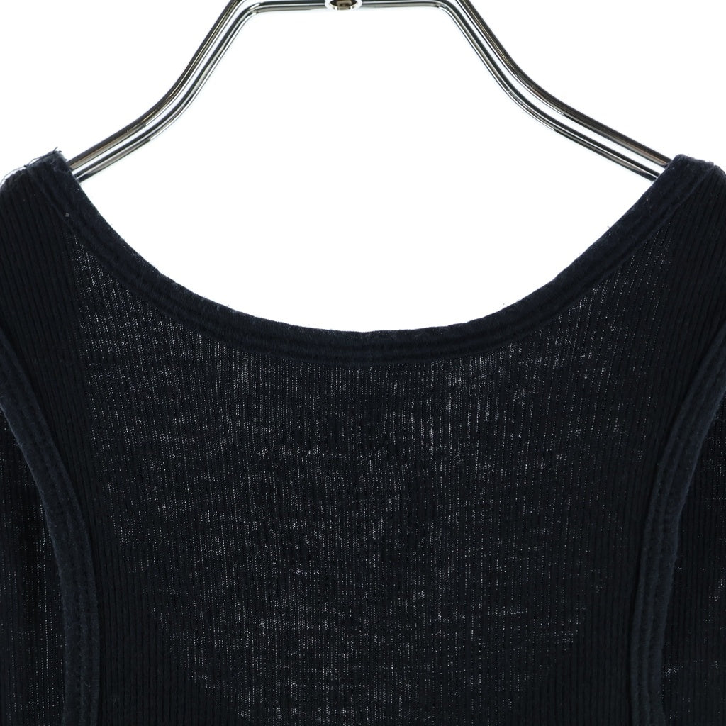 CHROME HEARTS(クロムハーツ) OLD SCRL LOGO TANK スクロール ロゴ タンクトップ ノースリーブ ブラック