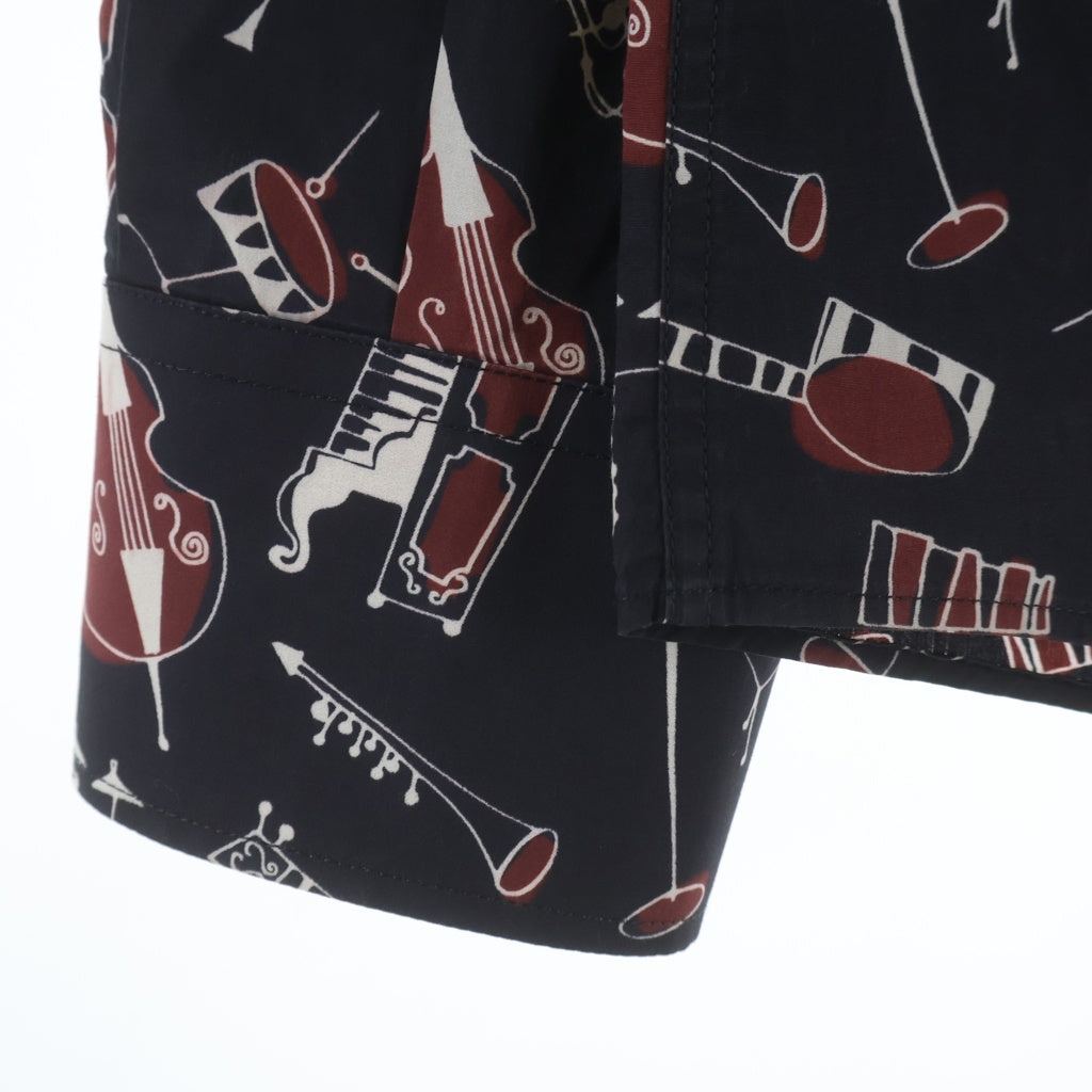 DOLCE & GABBANA(ドルチェアンドガッバーナ) 総柄長袖シャツ シャツ ブラック G5EB6T FS52X