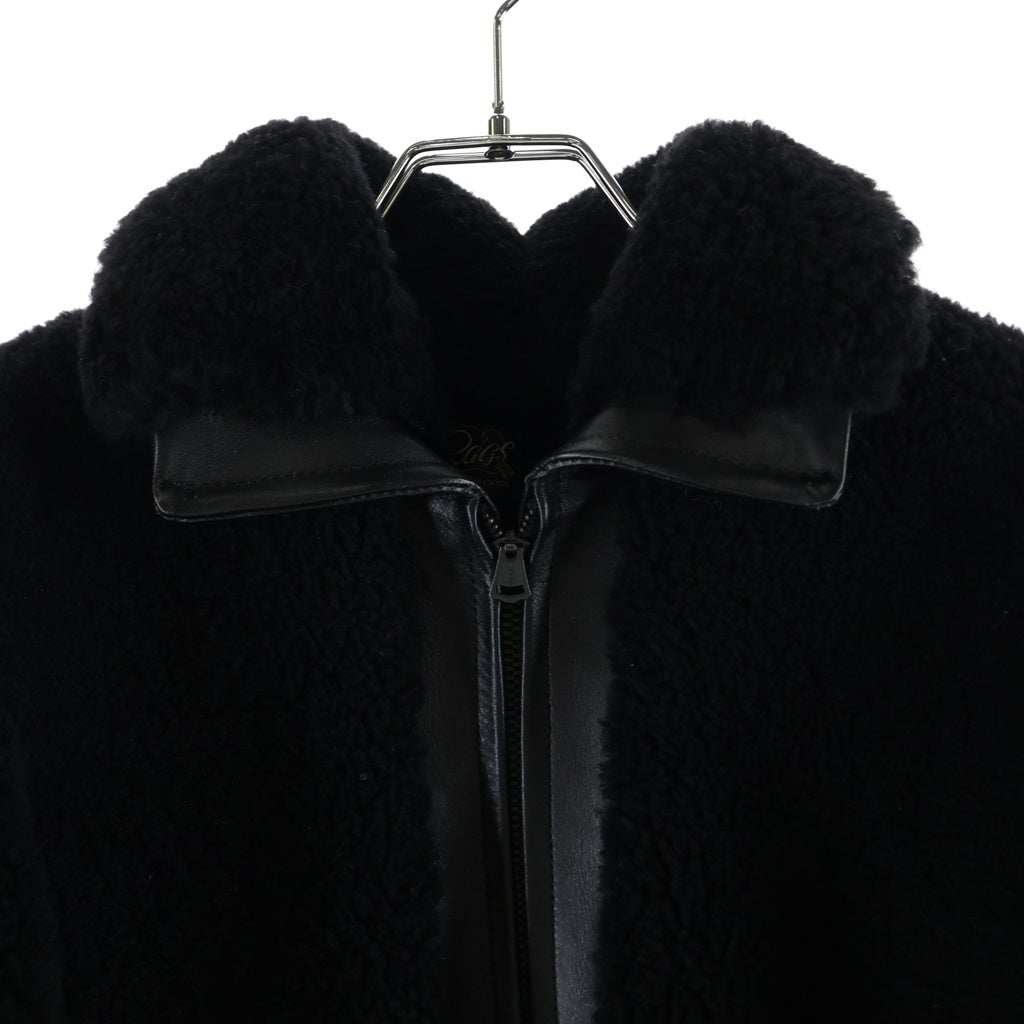 Rags McGREGOR(ラグスマックレガー) 12AW グリズリージャケット ラムファー ブルゾン ブラック