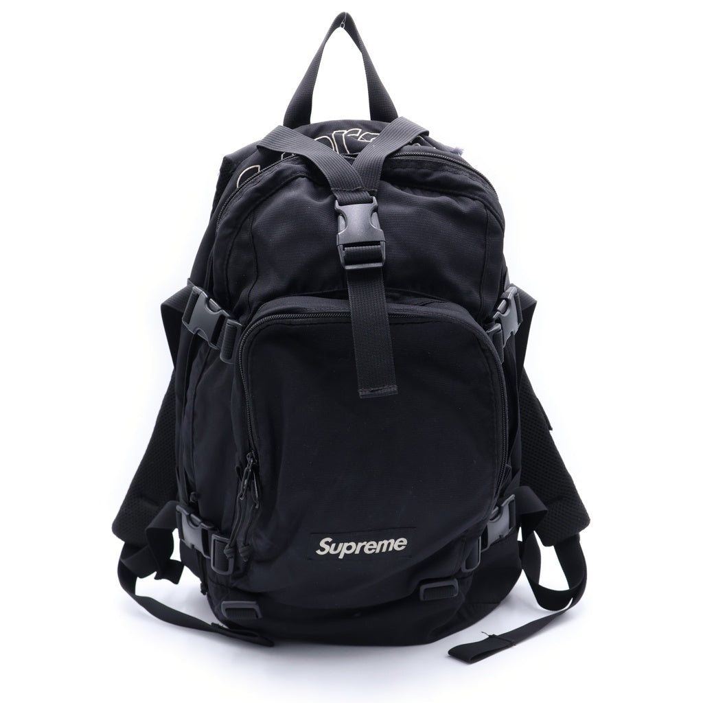 SUPREME(シュプリーム) 19AW Backpack ロゴデザイン バックパック ブラック