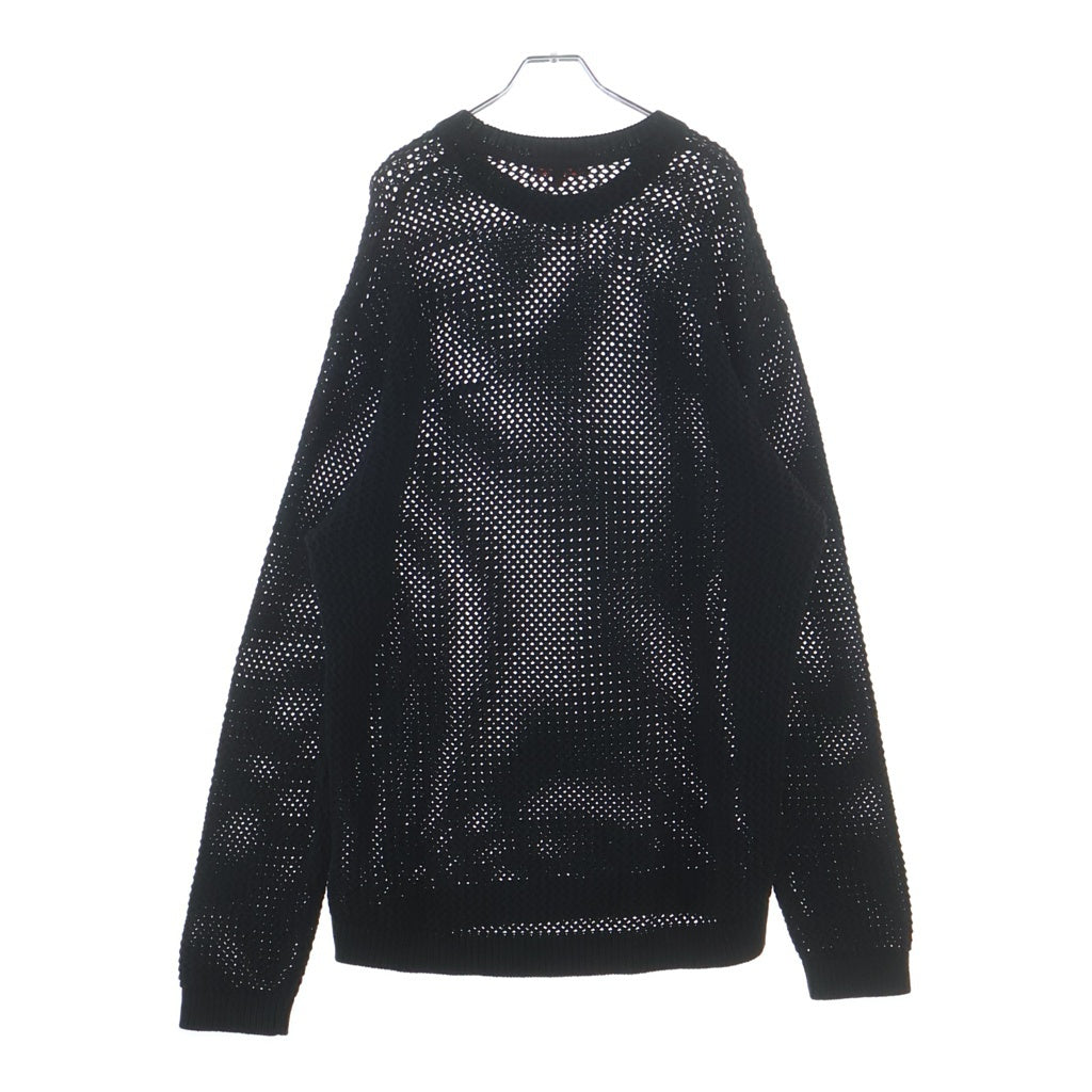SUPREME(シュプリーム) 22SS Open Knit Small Box Sweater オープンニット スモールボックス スウェット ブラック