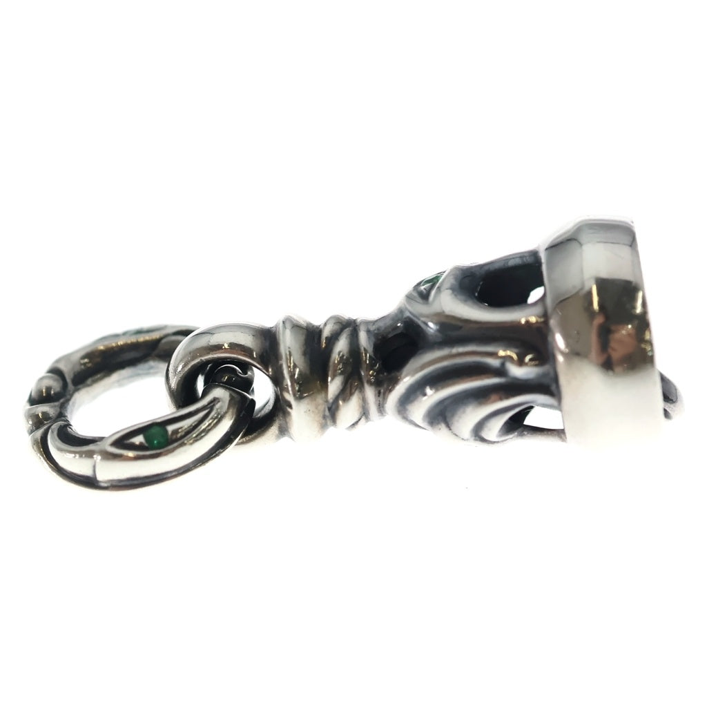 LONE ONES(ロンワンズ) ドーヴベル M エメラルドペンダントトップ シルバー MFP-0011M-2E