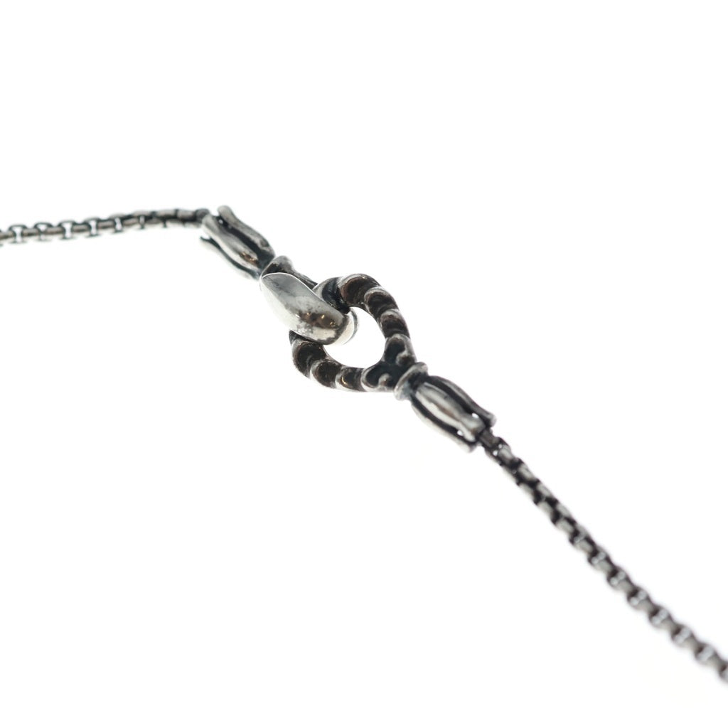 LONE ONES(ロンワンズ) カスタム メイティングフライト フックボックスチェーン 17inch 18K ピースサイ スモール ペンダントトップ シルバー/ゴールド MFNH-0002S MFP-0082S-18K
