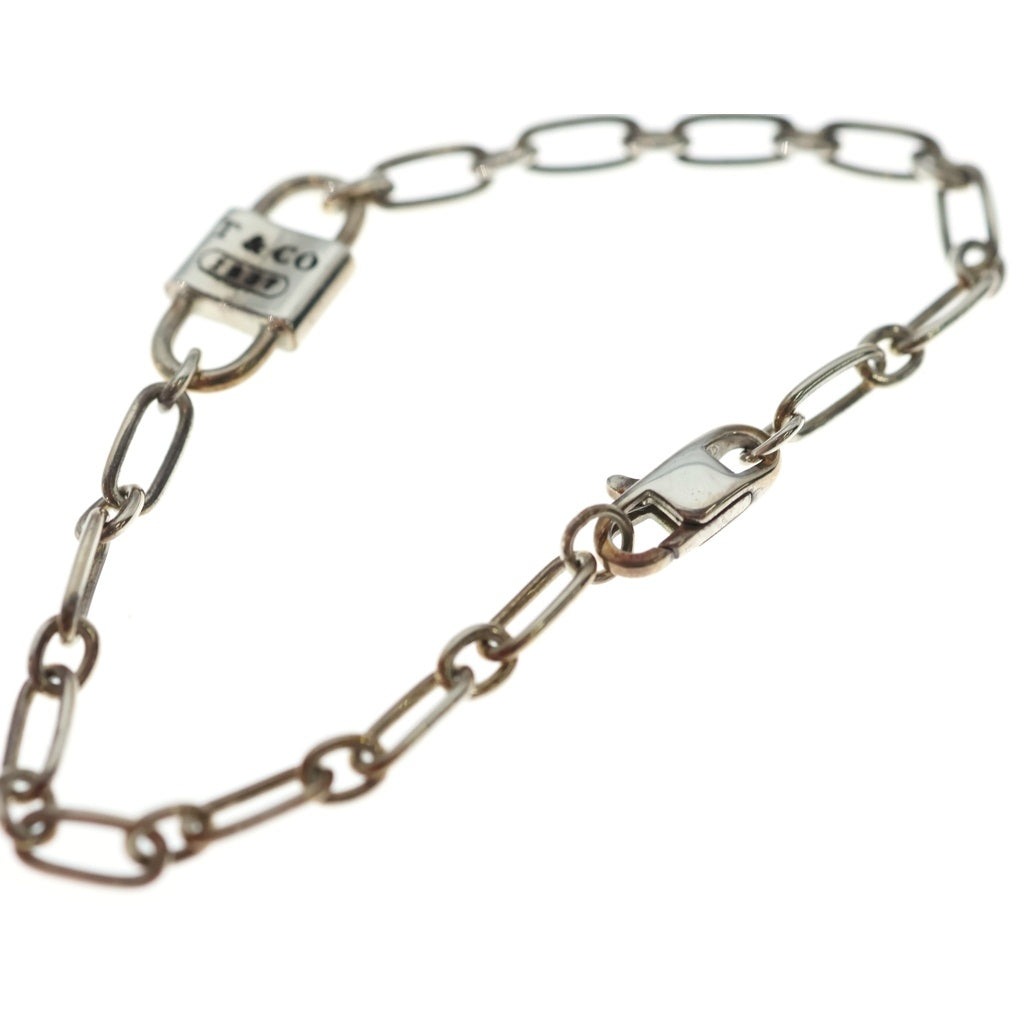 TIFFANY & Co.(ティファニー) スモール ダブル ロック ブレスレット シルバー レディース