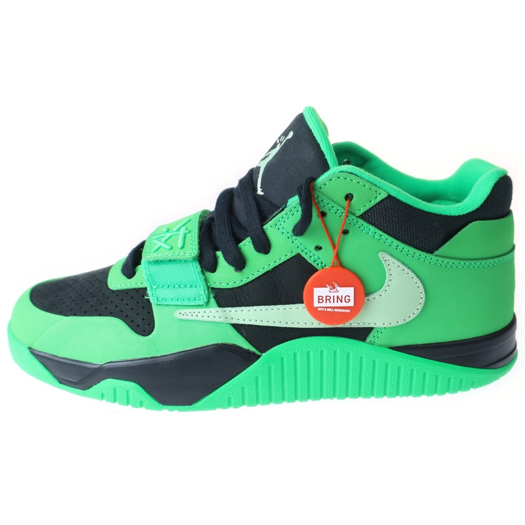 NIKE(ナイキ) ×Travis Scott Jordan Jumpman Jack CJ1 T-Rexx Green Spark トラヴィス ジョーダン ジャンプマンジャック グリーンスパーク ローカットスニーカー シューズ