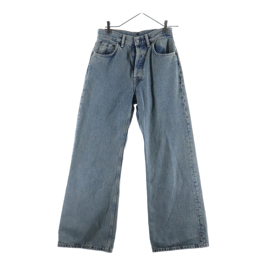 Acne Studios(アクネ ストゥディオズ) 21AW DELTA デルタ ルーズフィット デニムパンツ インディゴ A00434