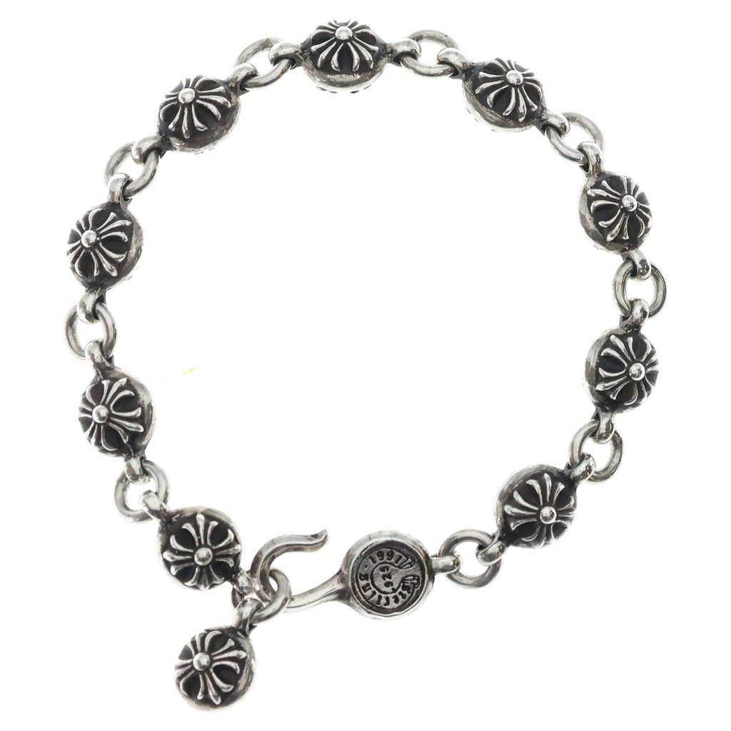 CHROME HEARTS(クロムハーツ) NO2 BALL #2クロスボールブレスレット シルバー BCA176