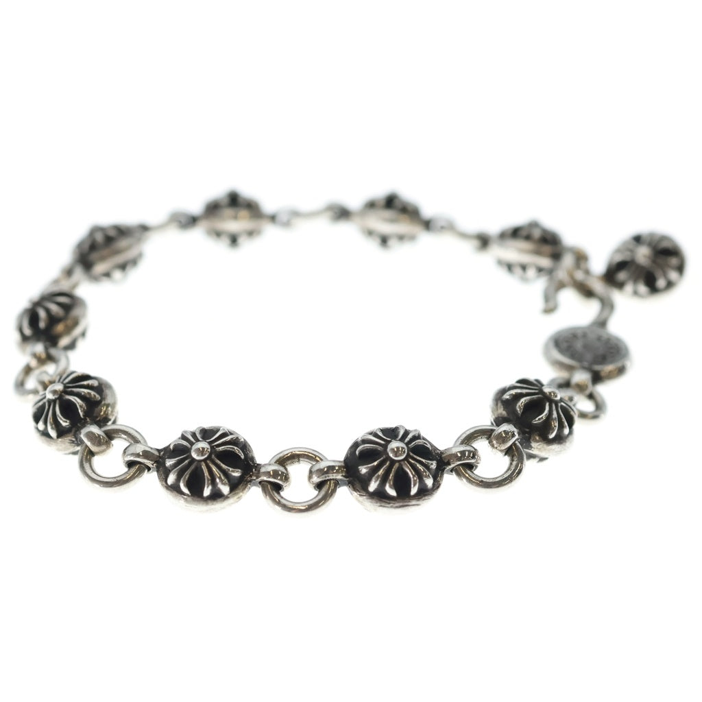 CHROME HEARTS(クロムハーツ) NO2 BALL #2クロスボールブレスレット シルバー BCA176