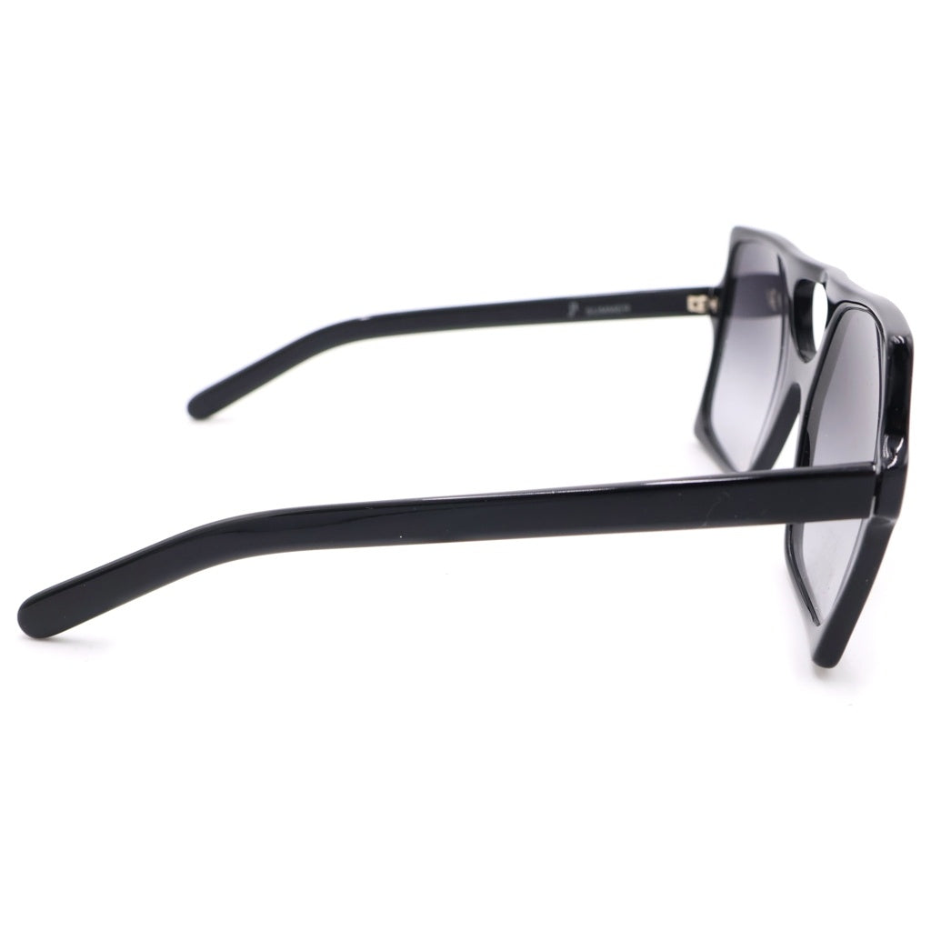 NO BRAND(ノーブランド) SELIMA OPTIQUE SUMMER ボックスサングラス メガネ アイウェア ブラック