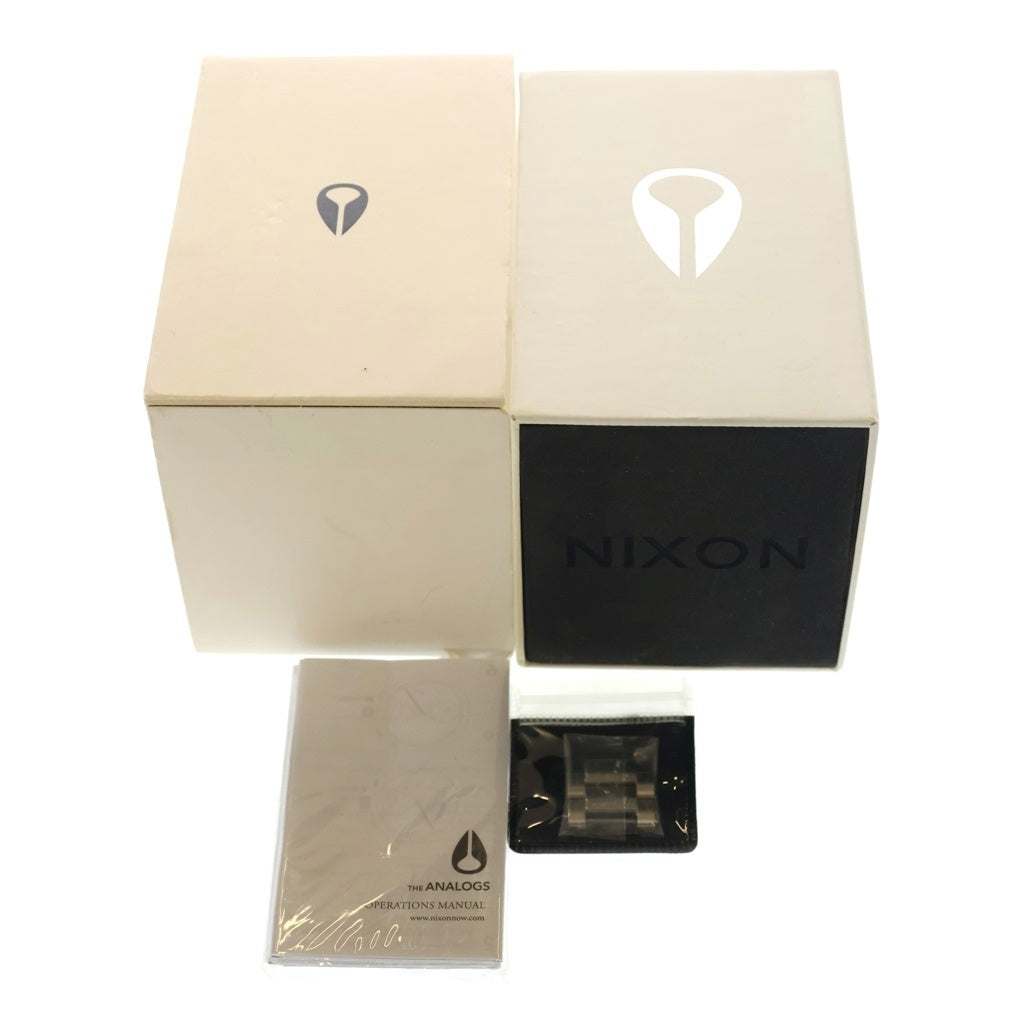 nixon(ニクソン) THE PLAYER ザ プレイヤー アナログ ウォッチ シルバー SRP
