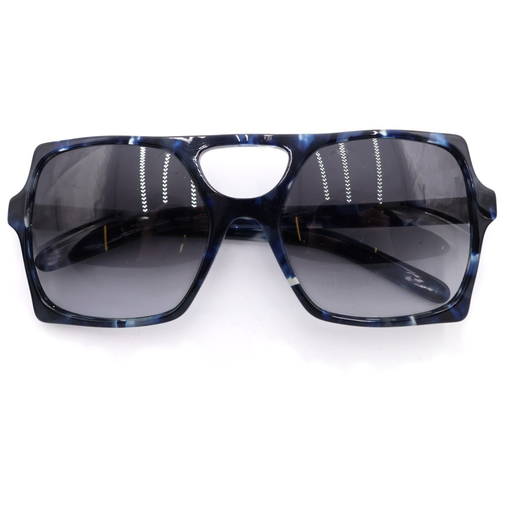NO BRAND(ノーブランド) SELIMA OPTIQUE ZAZOU P.100 ザゾウ P.100 ボックスサングラス メガネ アイウェア ブルー/パープル