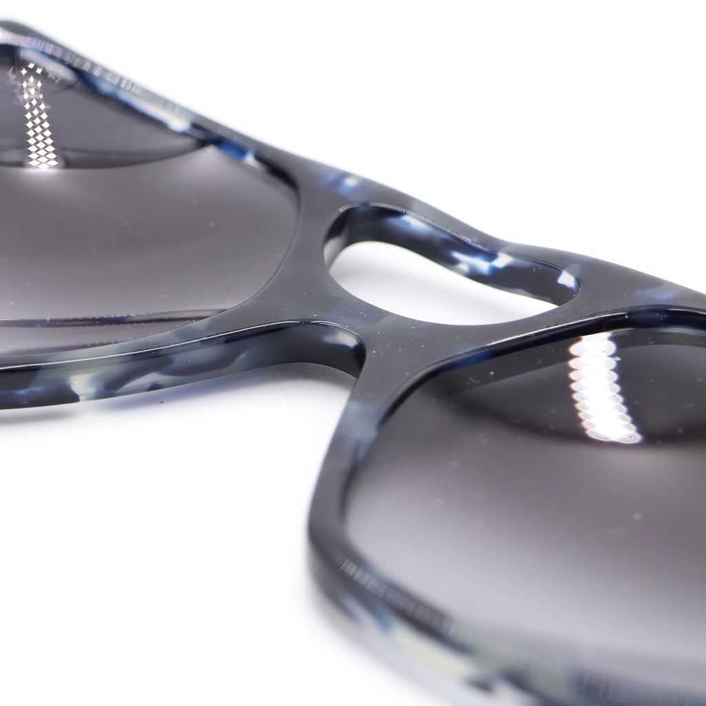 NO BRAND(ノーブランド) SELIMA OPTIQUE ZAZOU P.100 ザゾウ P.100 ボックスサングラス メガネ アイウェア ブルー/パープル