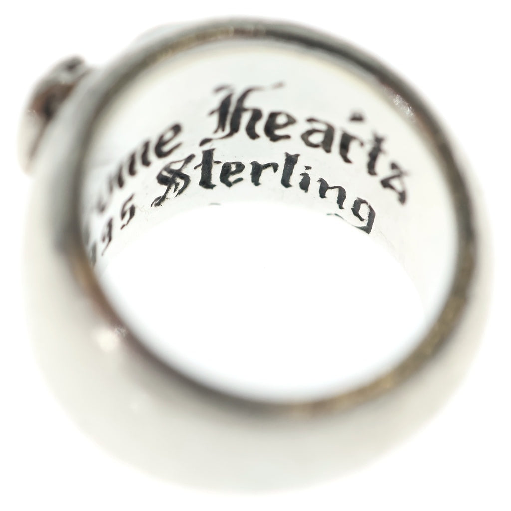 CHROME HEARTS(クロムハーツ) HEART IN BAND ハートインバンドリング シルバー