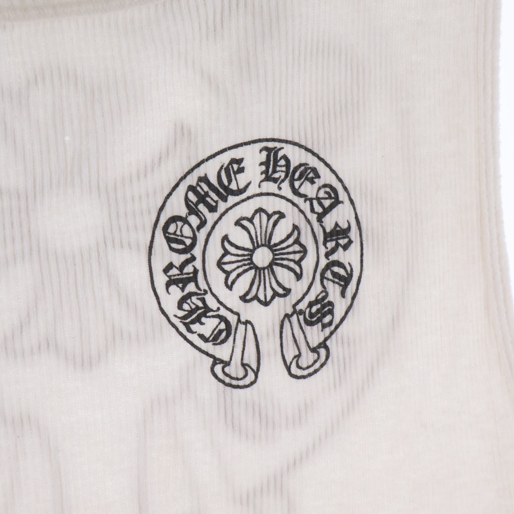 CHROME HEARTS(クロムハーツ) CH PLS CSプラス バックホースシュープリント タンクトップ ホワイト