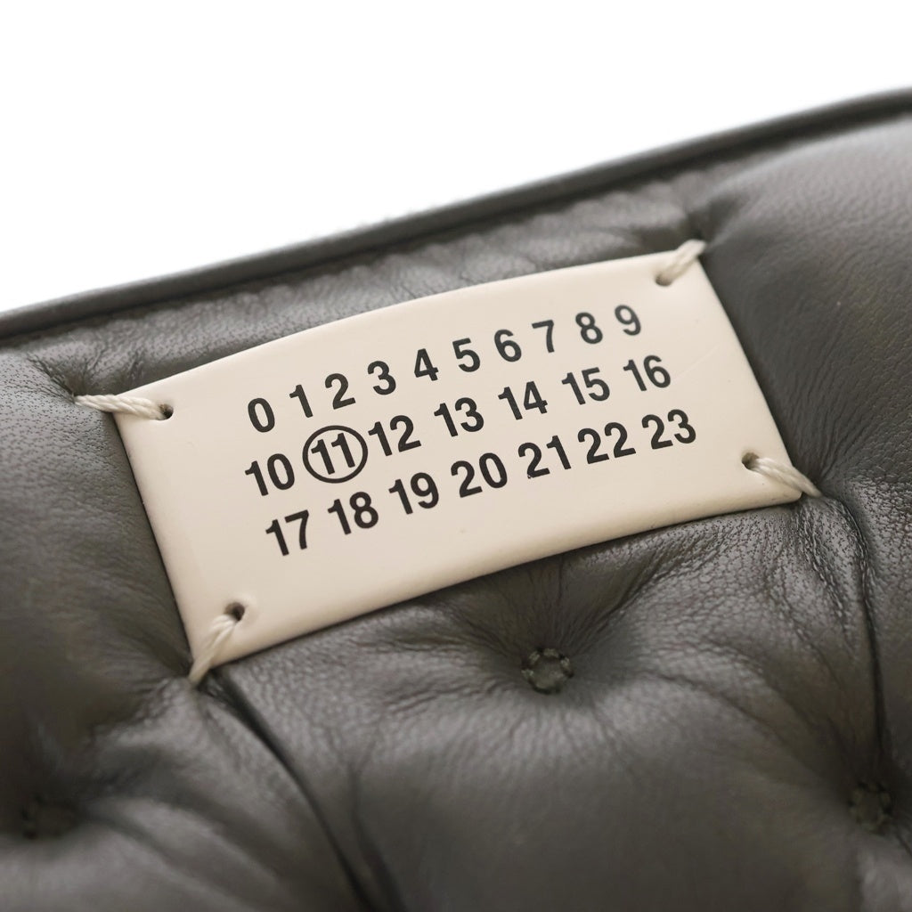 Maison Margiela(メゾンマルジェラ) 24AW グラムスラム レザー コインケース グレー SA1UI0032 レディース