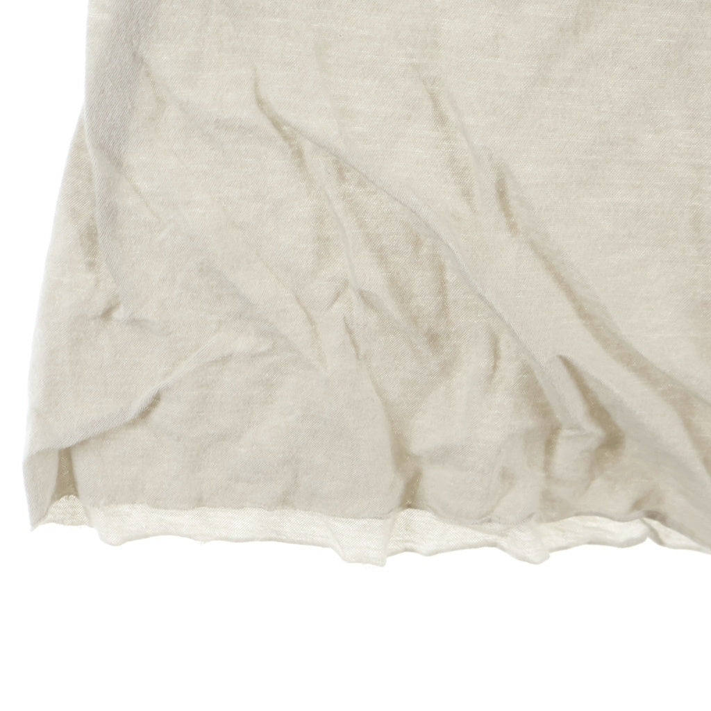 Rick Owens(リックオウエンス) 23AW Fog Tank フォグタンクトップ パール RU027155-UC