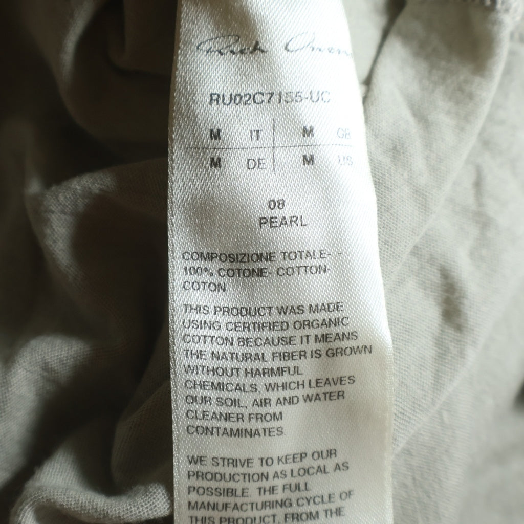 Rick Owens(リックオウエンス) 23AW Fog Tank フォグタンクトップ パール RU027155-UC