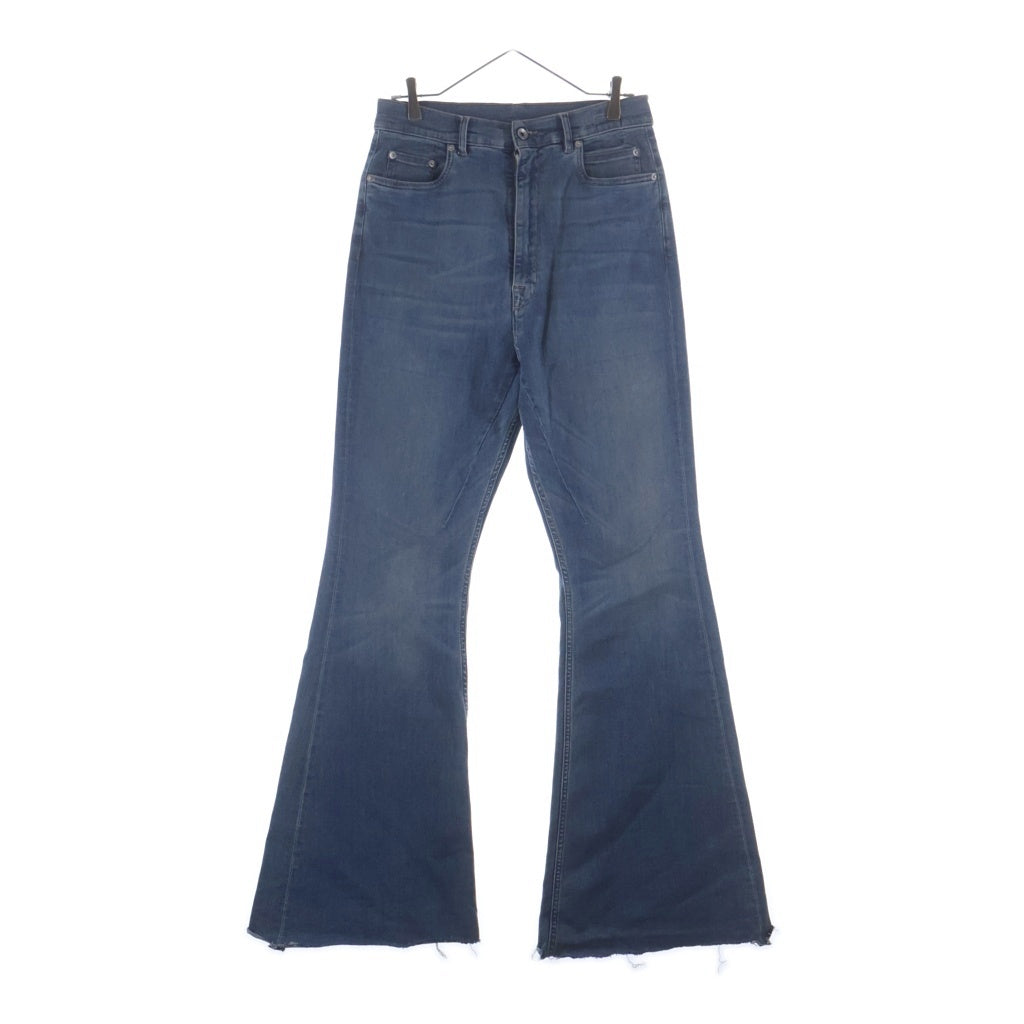 Rick Owens DRKSHDW(リックオウエンス ダークシャドウ) 25SS BOLAN BOOTCUT ボラン フレアデニムパンツ ウォッシュド インディゴ DU01E3365-SDWB