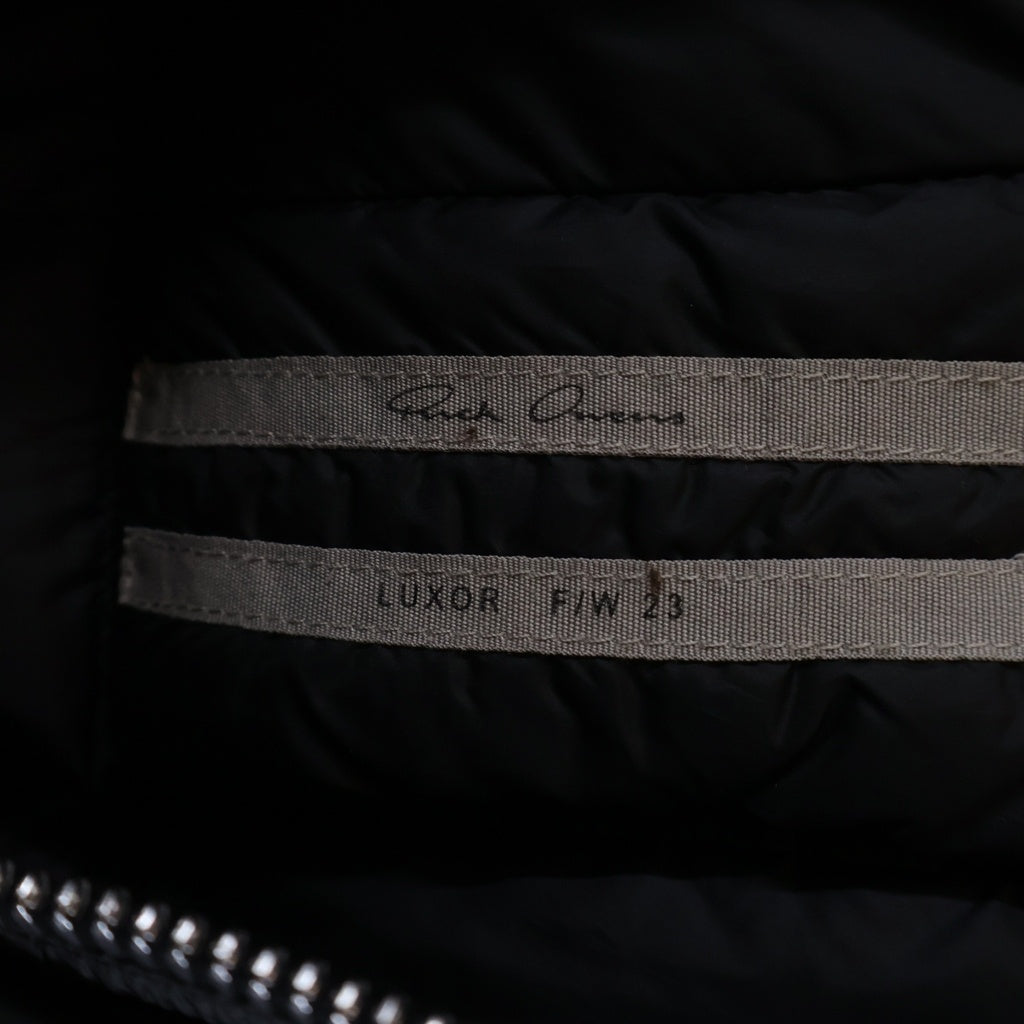Rick Owens(リックオウエンス) 23AW Mountain downJacket マウンテンジャケット ブラック RU02C7741-NPD3