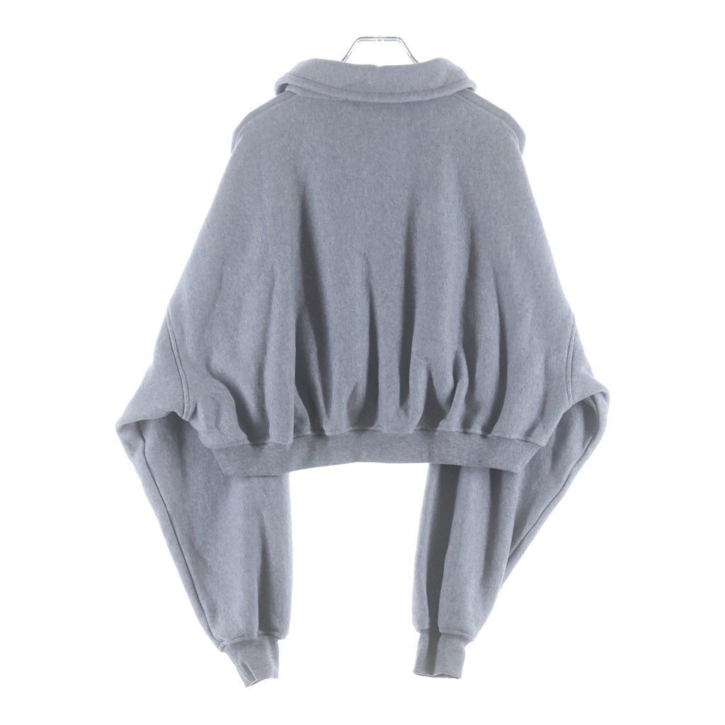 ALEXANDER WANG(アレキサンダーワン) Shrunken Half Zip Sweatshirt