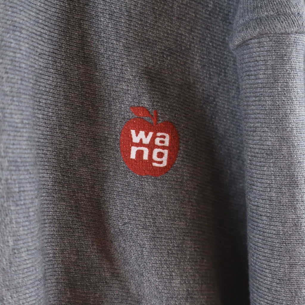 ALEXANDER WANG(アレキサンダーワン) Shrunken Half Zip Sweatshirt