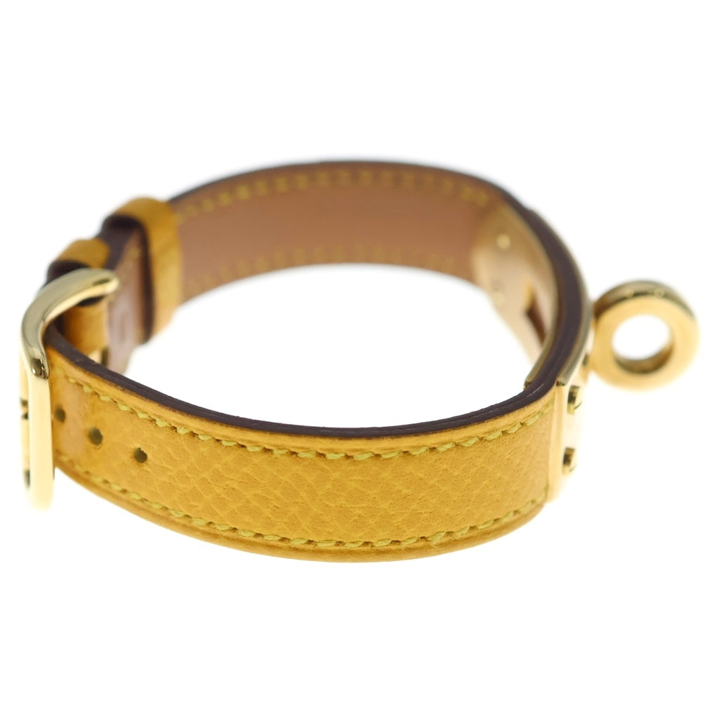 HERMES(エルメス) ケリー ドゥブルトゥール レザーベルト ○U刻印