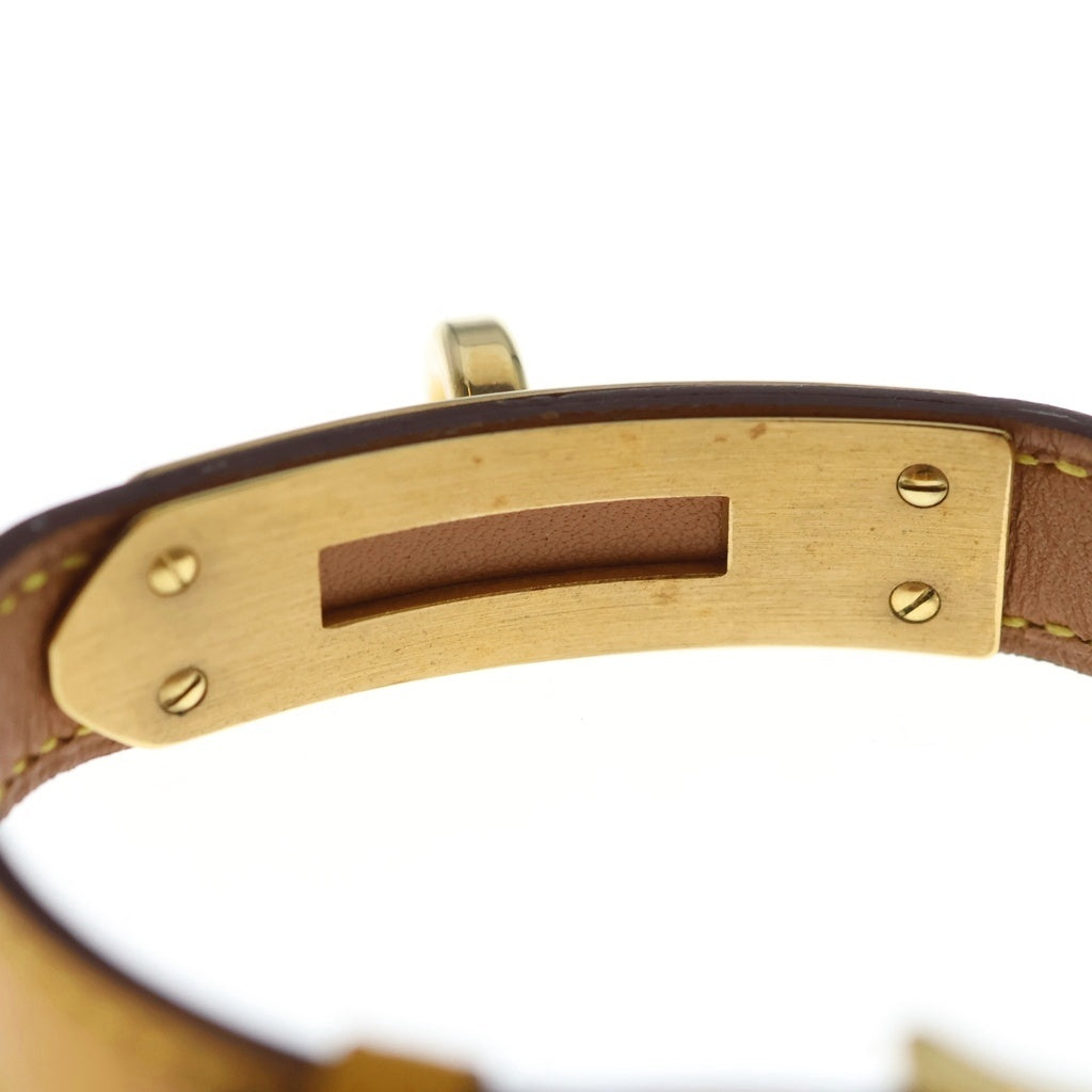 HERMES(エルメス) ケリー ドゥブルトゥール レザーベルト ○U刻印