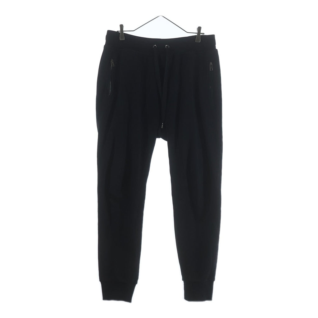 DOLCE & GABBANA(ドルチェアンドガッバーナ) 23AW ロゴプレート ジョガースウェットパンツ ブラック GVXQHT/G7F2G