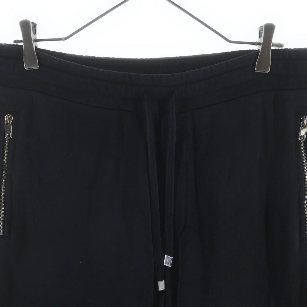 DOLCE & GABBANA(ドルチェアンドガッバーナ) ロゴプレート ジョガースウェットパンツ ブラック G4ZCAT/G7JYX