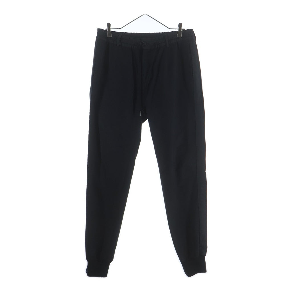 DOLCE & GABBANA(ドルチェアンドガッバーナ) ジップフライ ベルトループ付き ジョガーパンツ ブラック GW19ET/FURIR