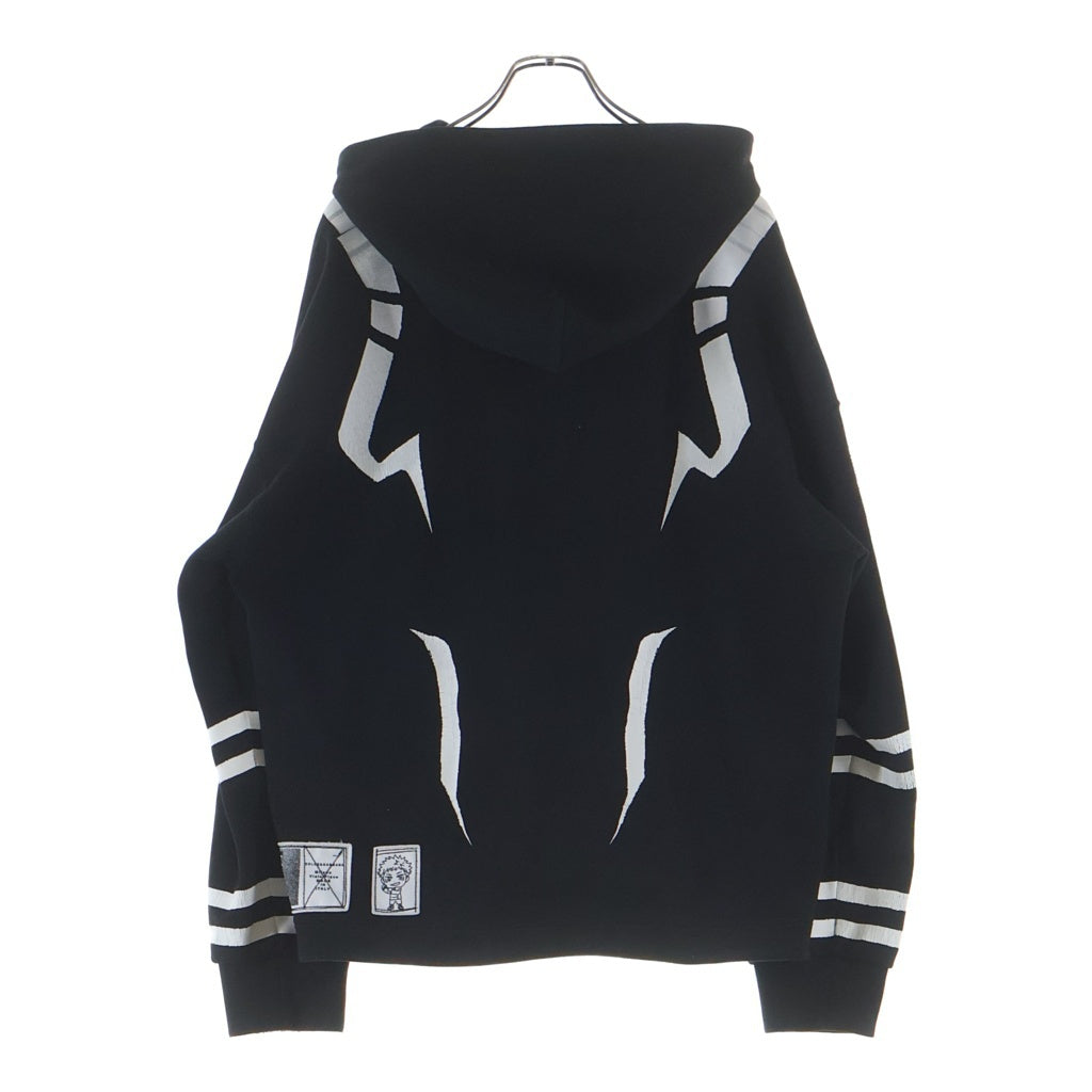 DOLCE & GABBANA(ドルチェアンドガッバーナ) ×呪術廻戦 フロントロゴモチーフ プルオーバースウェットパーカー ブラック I9AGIZ/HU7H9