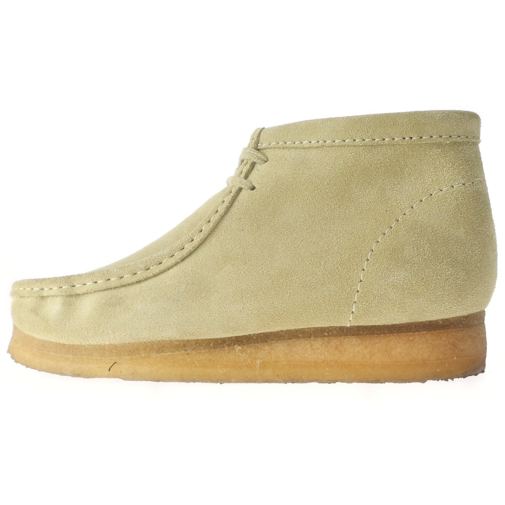 Clarks(クラークス) WALLABEE BOOT ワラビー スウェードブーツ ベージュ US9.5/27.5cm 26133283