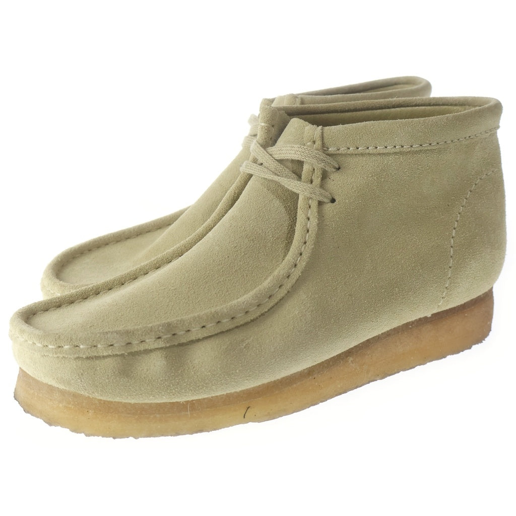 Clarks(クラークス) WALLABEE BOOT ワラビー スウェードブーツ ベージュ US9.5/27.5cm 26133283