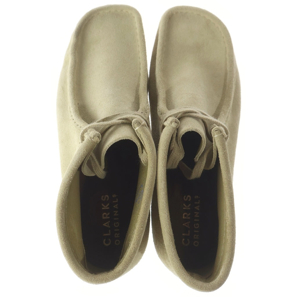 Clarks(クラークス) WALLABEE BOOT ワラビー スウェードブーツ ベージュ US9.5/27.5cm 26133283