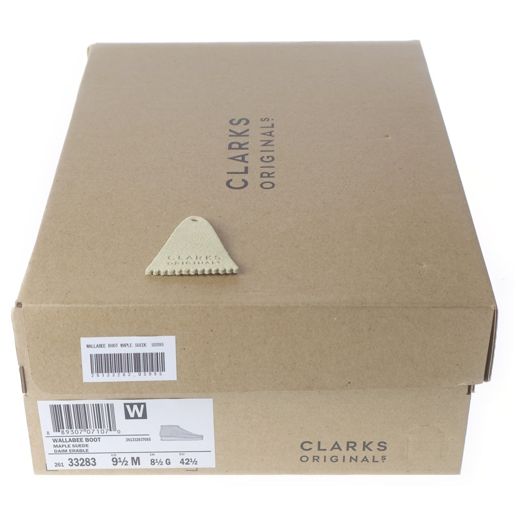 Clarks(クラークス) WALLABEE BOOT ワラビー スウェードブーツ ベージュ US9.5/27.5cm 26133283