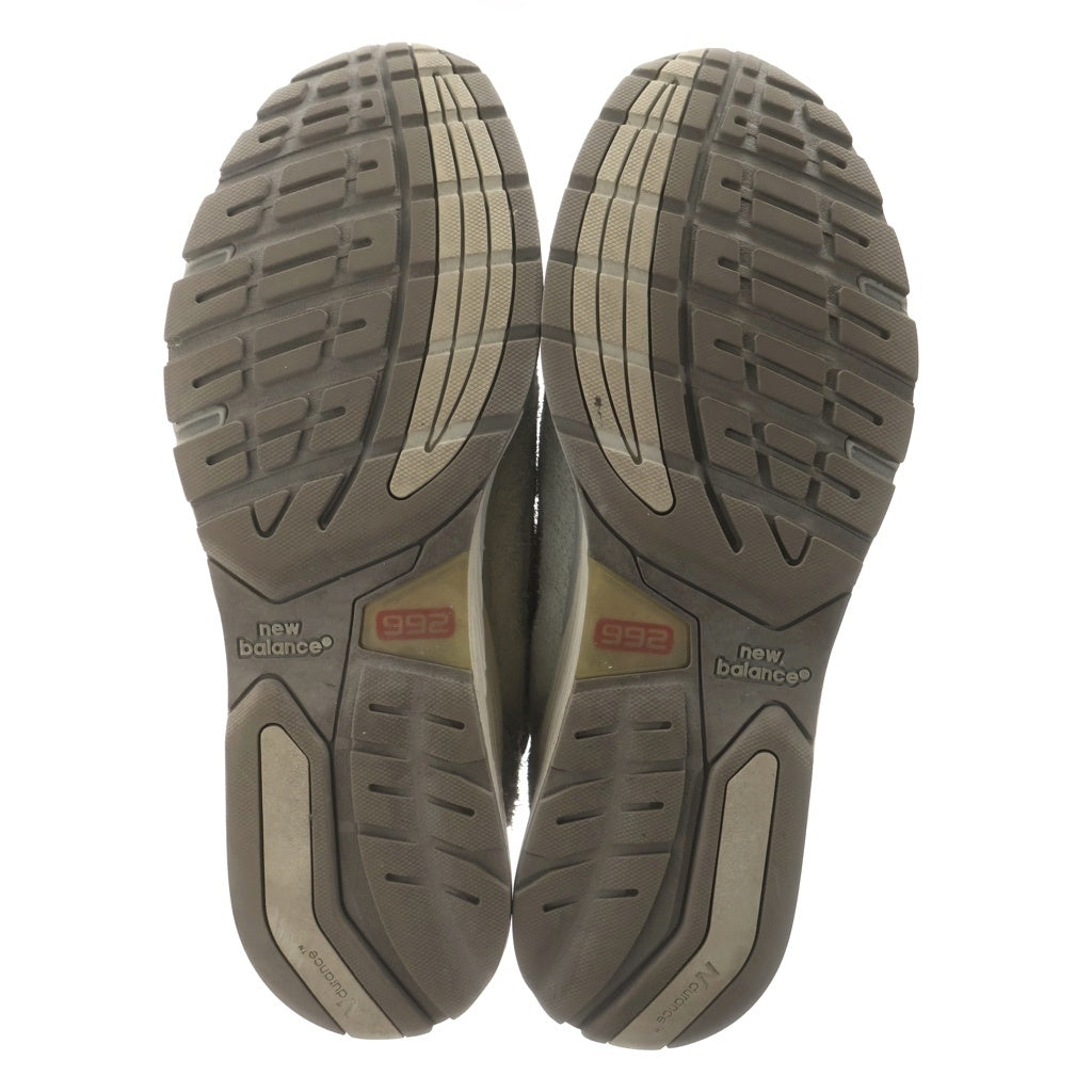 New Balance(ニューバランス) ×LEVIS 992 リーバイス スウェードローカットスニーカー グレー US10/28cm M992LV