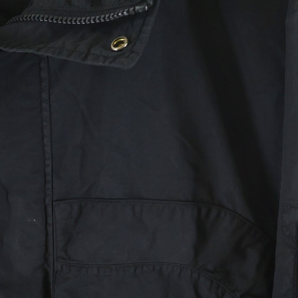 C.P. Company(シーピーカンパニー) ガーメントダイ フラットナイロン ゴーグルジャケット ブラック 19CMOS310J-005991G