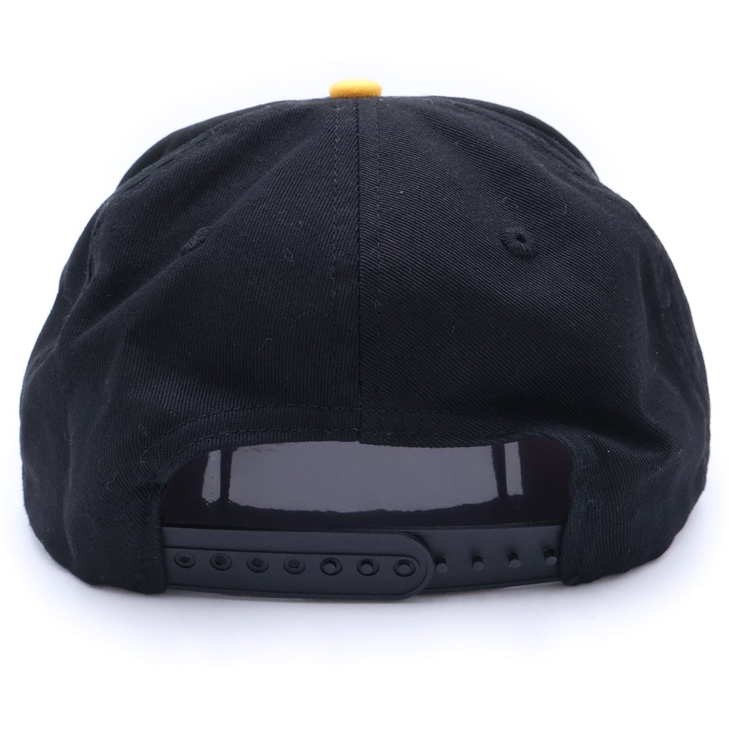 GALLERY DEPT.(ギャラリーデプト) 24AW Collector Cap 刺繍デザイン コレクターキャップ 帽子 ブラック/イエロー