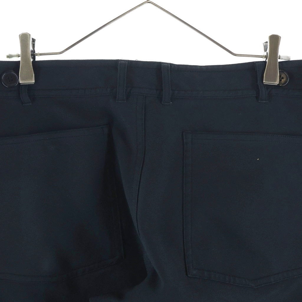 COMME des GARCONS(コムデギャルソン) ウールパッチトラウザー スラックスパンツ ブラック W19141