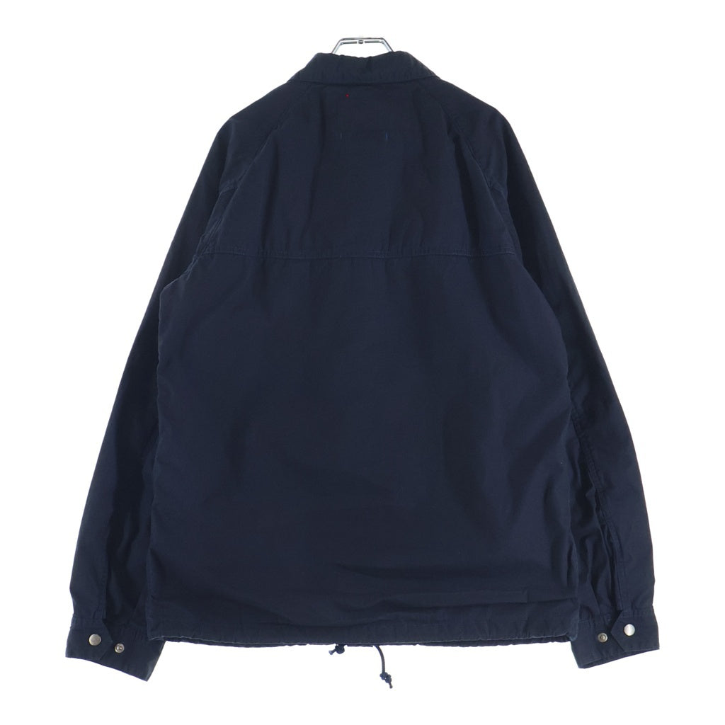 COMME des GARCONS HOMME(コムデギャルソンオム) 裏地カモ柄コーチジャケット シャツジャケット ネイビー HO-J064