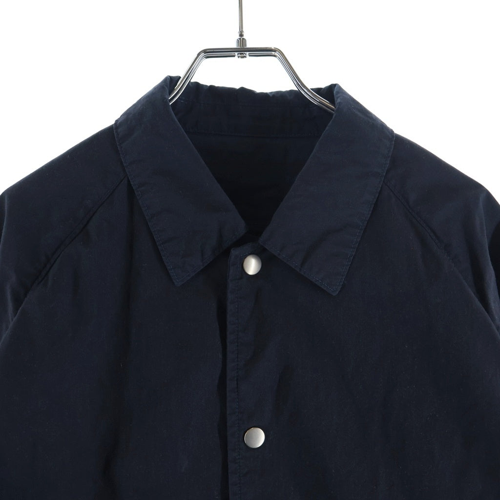 COMME des GARCONS HOMME(コムデギャルソンオム) 裏地カモ柄コーチジャケット シャツジャケット ネイビー HO-J064